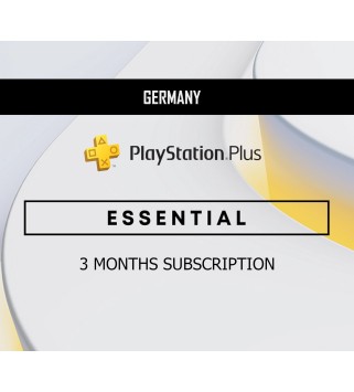 PlayStation Plus Essential 3 Months Subscription PlayStation 4 Key GERMANY